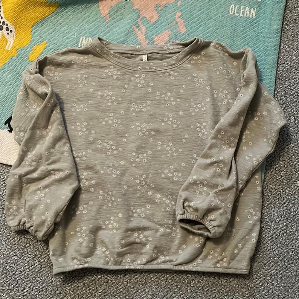 Ruler + Cru long sleeve top size 10-12Y